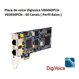 Placa De Voice Digivoice Vb6060pcie Vb3030pcie 60 Canais