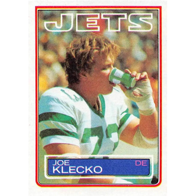 1983 Topps Tarjeta De Fútbol Oficial De La Nfl 346 Joe Kleck