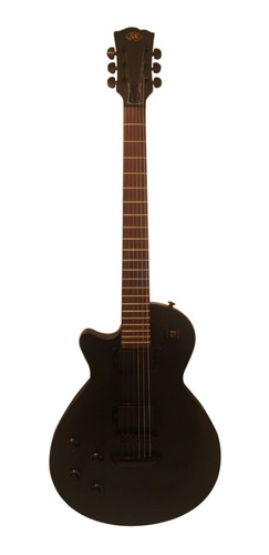 Guitarra Eléctrica P/ Zurdo Sx Les Paul Standar Satin Black