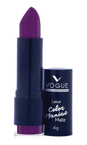 Labiab  Color Maniac Mate Vogue Tono  Travesia