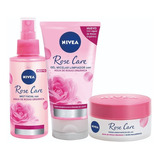 Nivea Rose Care Kit Gel Micelar + Crema Humectante + Mist 