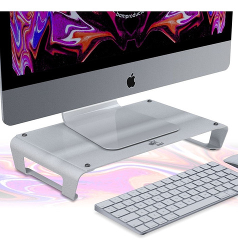 Soporte Monitor Bam M4-360 iMac Mac/universal Acero Premium!