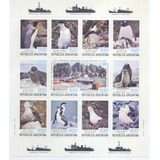 1980 Argentina -fauna Antartica  Mnh