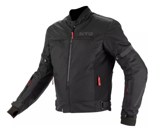 Campera Moto Cordura Hombre Nto City Evo Protecciones Vxv