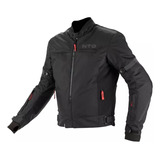 Campera Moto Cordura Hombre Nto City Evo Protecciones Vxv