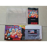 Super Punch Out !! Rpro Con Caja Y Manual Rpro Snes