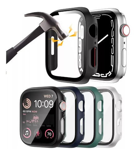 Jetech 2 Funda Y Protector Pantalla Para Apple Watch 6/5/4