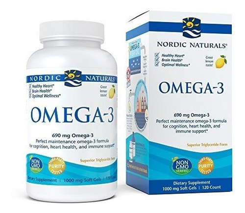 Nordic Naturals - Omega-3, La Cognición, La Salud Del Corazó