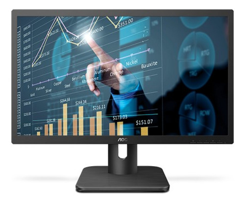 Monitor Aoc Led 20in Hd 60hz 5ms Hdmi Flicker Free 20e1h