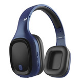 Auriculares Bluetooth Inalambricos Noga Ng-918bt Negro Color Azul Y Negro