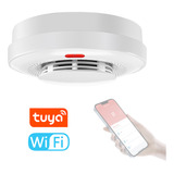 Humo Detector Wifi Tuya Alarma Sensor Sonido Protección D