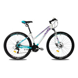 Bicicleta Mtb Slp 50 Woman Pro R29 Frenos Disco Shimano 21v