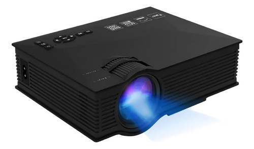 Mini Projetor Led Profissional Uc68 Wifi 1800 Lumen Miracast