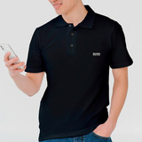 Camisa De Luxo Polo Boss Masculina Premium