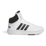 Tenis adidas Hoops Mid 3.0 Tipo Botin Blanco Para Hombre Jr