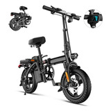 Bicicleta Eléctrica Para Adultos, Bicicleta Eléctrica Con Ba