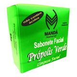 Sabonete Facial Própolis Verde Natural Esfoliante