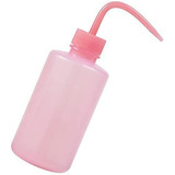 Botella De Plástico Rosa Para Limpiar Pestañas