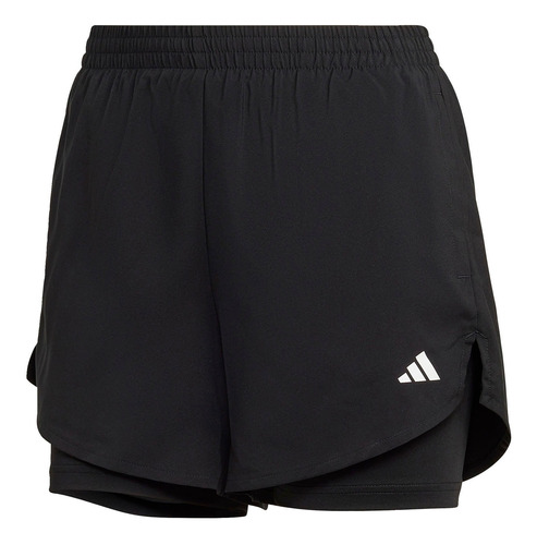 Shorts Aeroready Training Minimal Two-in-one - Negro adidas