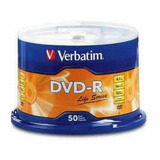 Disco Dvd-r Verbatim 97176 4.7 Gb 16x Campana De 50 Piezas