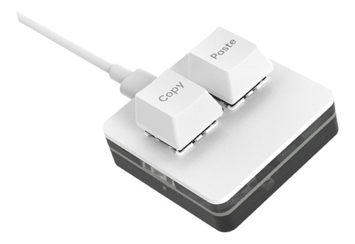 Teclado Usb Mini De 2 Teclas Para Copiar Y Pegar [u]