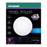 Panel Led Redondo Incrustar / Sylvania 9w 5 PuLG / Luz Blanc