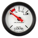 Reloj Nivel Comb. F. Blanco (300 Ohm) 12v D52mm