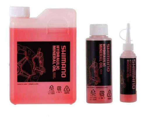 Aceite Mineral Frenos Hidraulicos Shimano 1litro Liquido