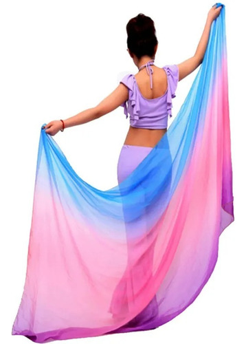 Velo Bellydance Sintetico 220x120cms. Danza Arabe Mujer