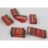 4 Antiguas Cajas Hojitas Afeitar Gillette Thin No Completa