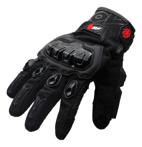 Guantes Tact Motociclista Kov Delta Touch Screen Limpia Mica