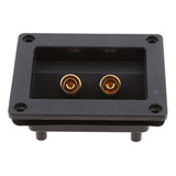 5x Universal Car Stereo Caja De Altavoz De 2 Vías Terminal