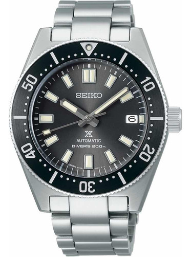Relógio Seiko Prospex 62mas Spb143j1 40.5mm Automático Cinza