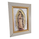 Cuadro Repujado Chico Virgen De Guadalupe