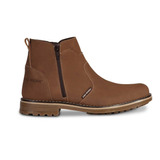 Bota Hombre Botin Vestir Vaquera Pro Work 89719 Canela