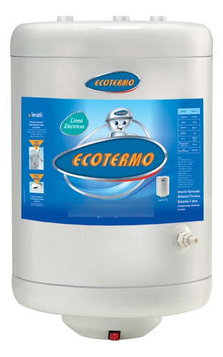 Termotanque Electrico 53 Litros Superior Ecotermo Eg