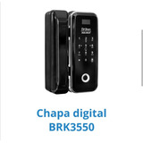 Chapa Huella Digital Y Tarjeta - Bruken