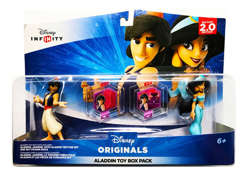 Aladdin & Jasmine Toy Box Pack Nuevo - Disney Infinity