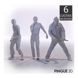 Colección Fabian Show - 3 Archivos Stl De Figuras 3d