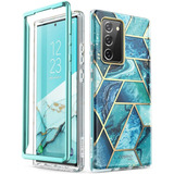 Funda Para Samsung Galaxy Note 20 (diseno Marmol Azul)