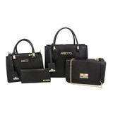 Kit Bolsas Feminina Conjunto 4 Peças Arietto Mega Promoção