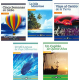 5 Libros Julio Verne, De Julio Verne. Editorial Epoca, Tapa Blanda En Español, 2015