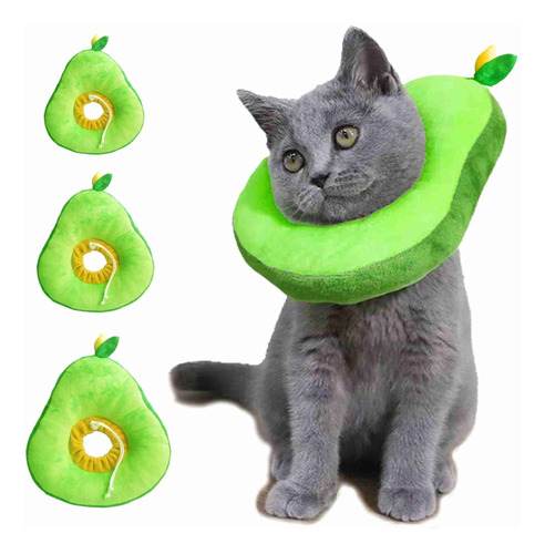 Collar Isabelino Aguacate Para Gato Go!go! Mascotas Original