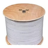 Cable Coaxial Rg6 Blanco 305 Mts Al 90% Marca Ppc