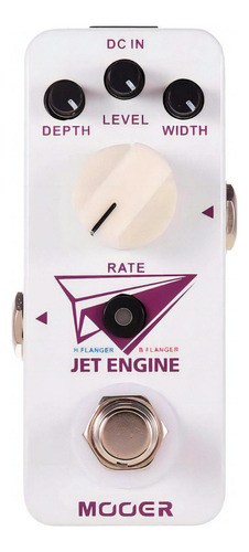 Jet Engine (flanger) Mooer Color Blanco