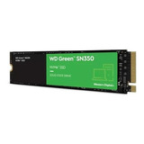 Disco Ssd 480gb Green Sn350 Nvme M.2 Pcie Gen 3 Wds480g2g0c
