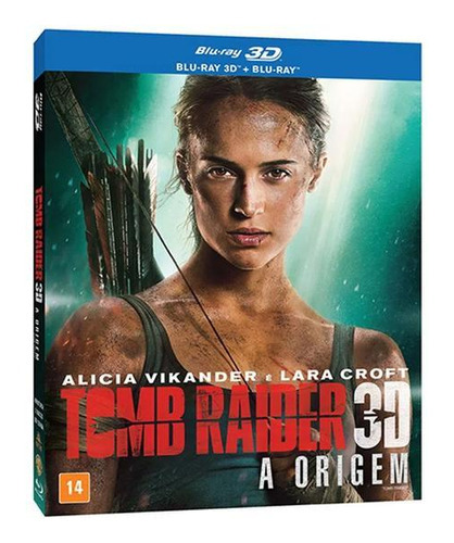 Blu-ray + Blu-ray 3d - Tomb Raider: A Origem