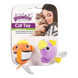 Mini Bola Pelúcia Peixe Nemo Dory Cat Toy Pawise Para Gatos