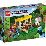 Lego® Minecraft - El Establo De Los Caballos (21171) Cantidad De Piezas 241