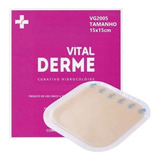 Hidrocoloide Vital Derme Curativo Estéril 15x15 5 Unidades